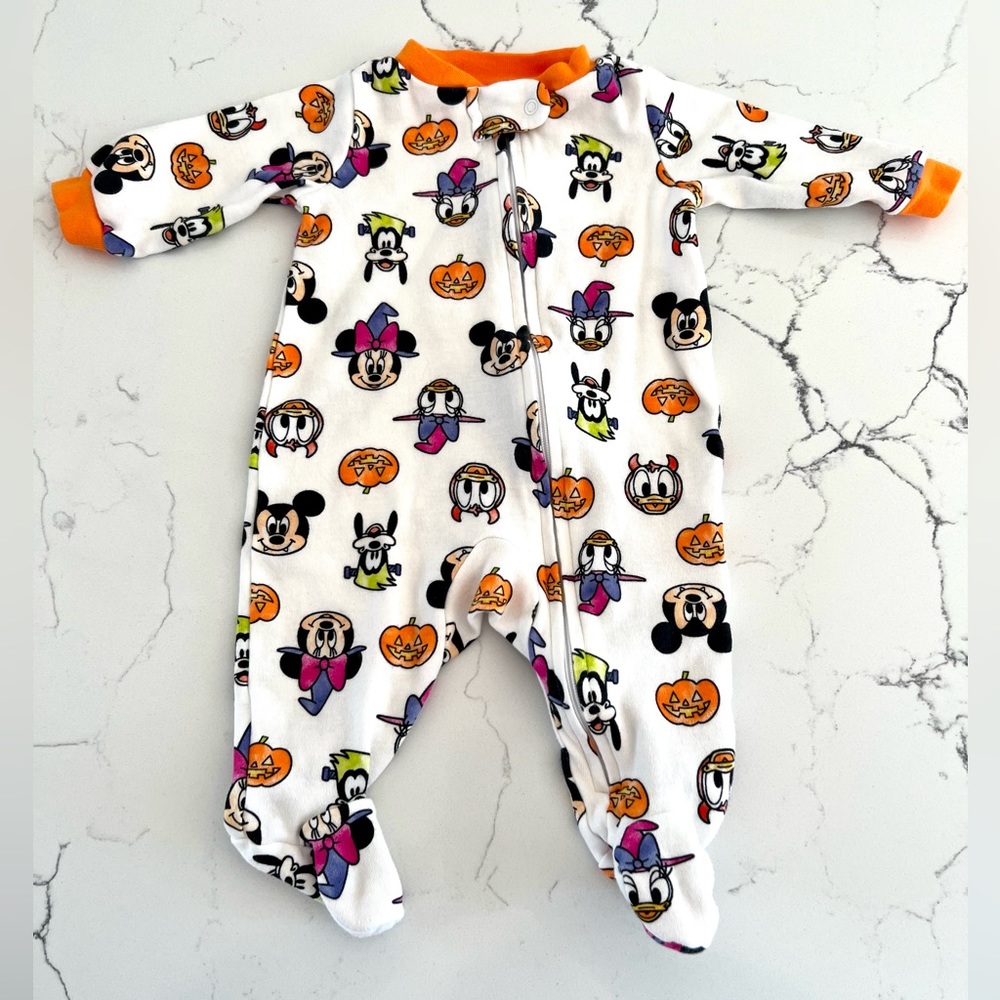 DISNEY Halloween Footed Sleeper